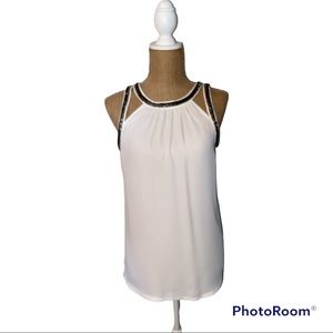 Express Embellished Tank Sz M